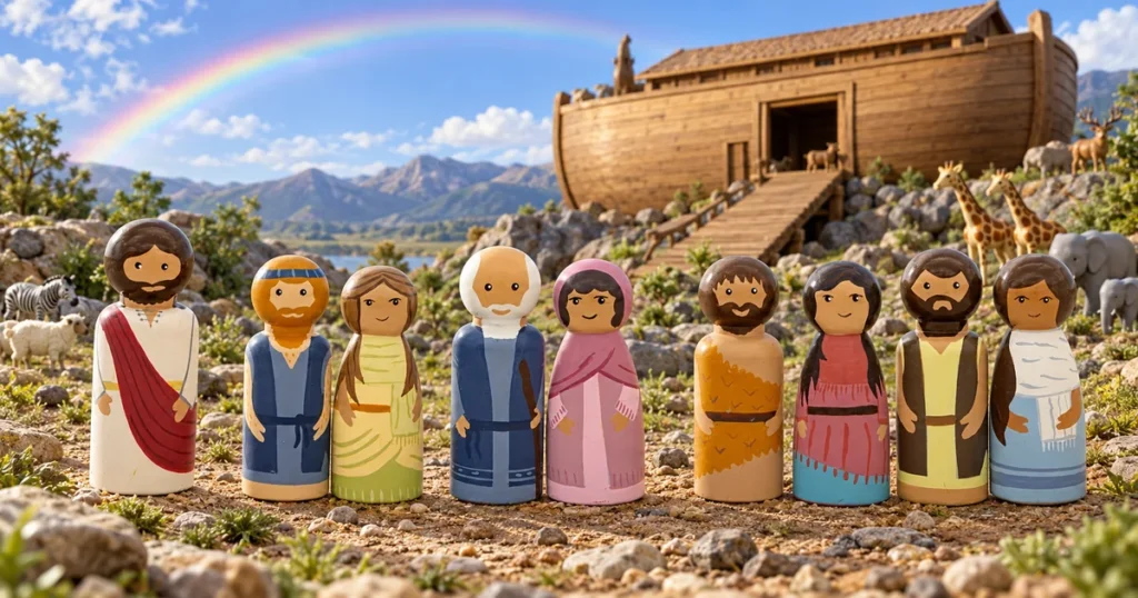 The Flood and Rainbow Promise – Genesis 7–9