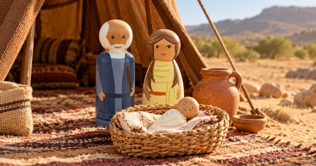 Baby Isaac – Genesis 21:1–8