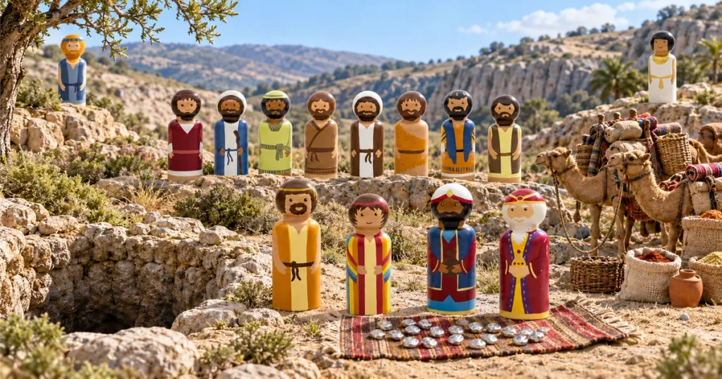 Sold! – Joseph Sold by His Brothers – Genesis 37:12–36
