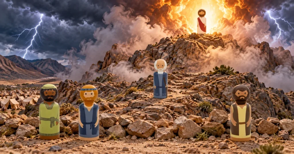 The Ten Commandments at Mount Sinai – Exodus 19–20