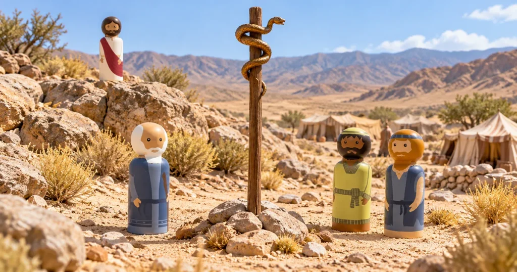 The Bronze Serpent – Numbers 21:4–9