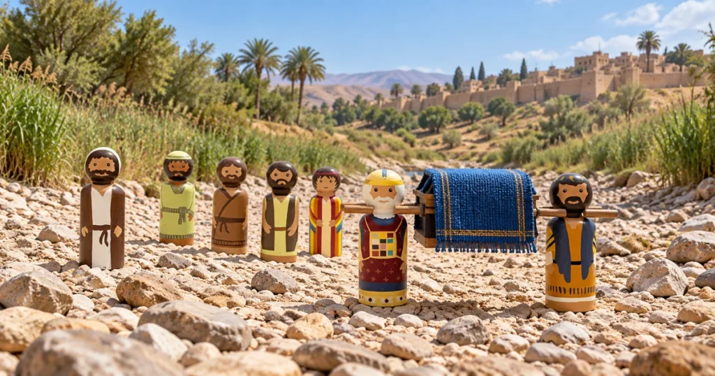 Crossing the Jordan River – Joshua 3–4