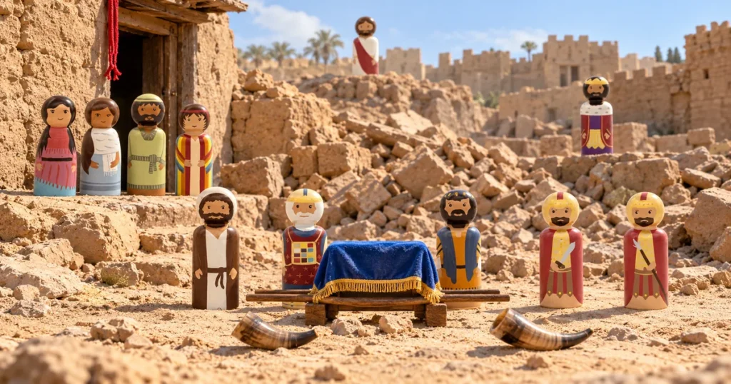 The Walls of Jericho – Joshua 5:13–6:27