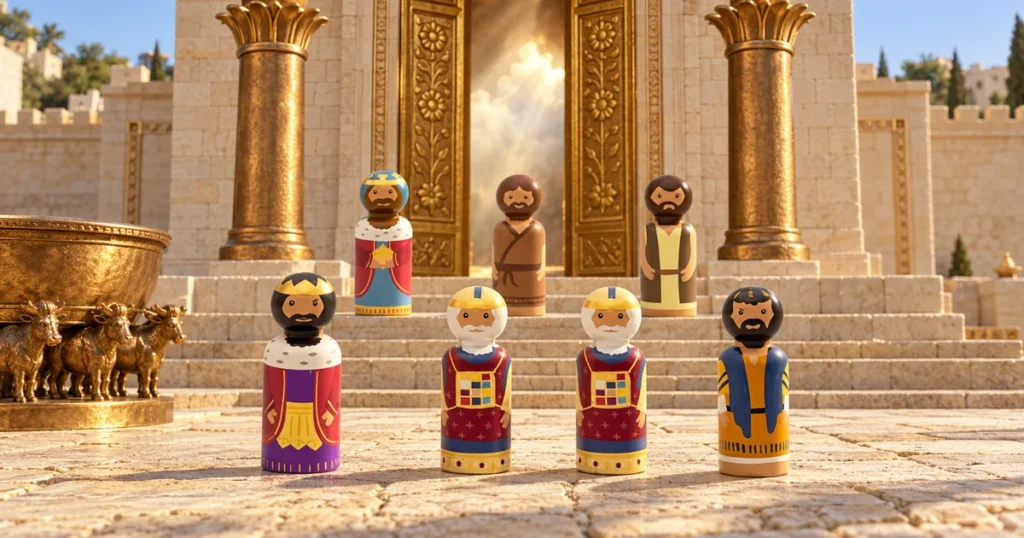 Solomon Builds the Temple – 1 Kings 5–8