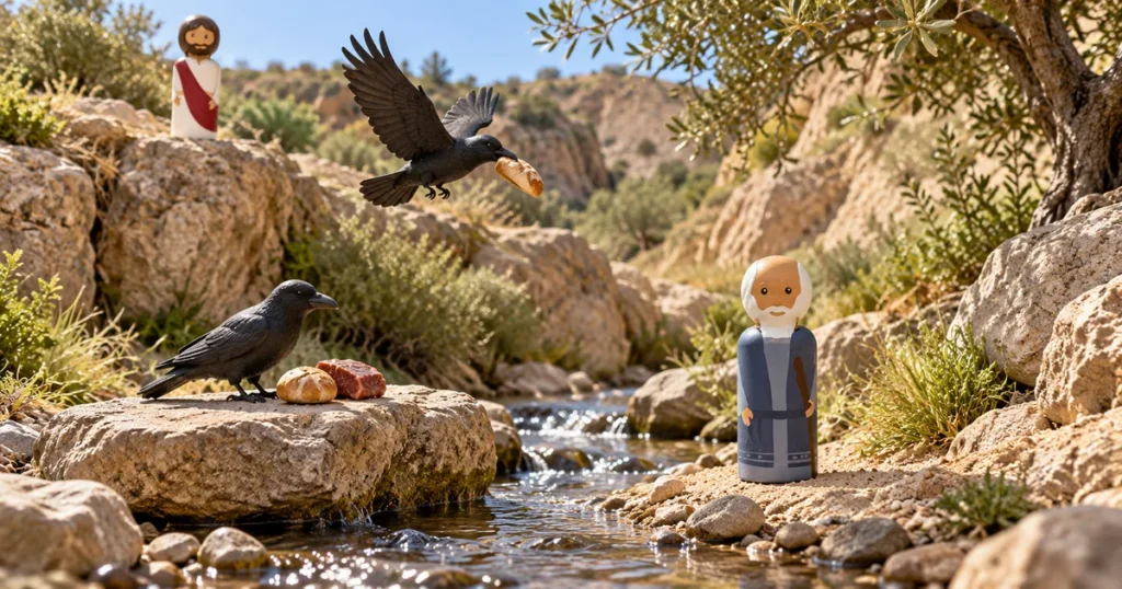 Elijah Is Fed by Ravens – 1 Kings 17:1–6