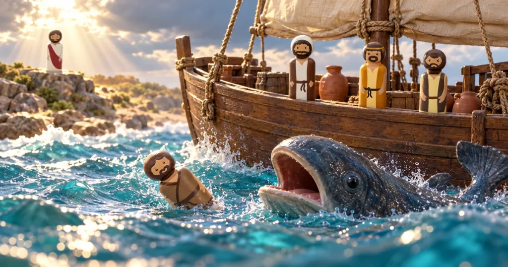 Jonah Runs Away and the Great Fish – Jonah 1–2