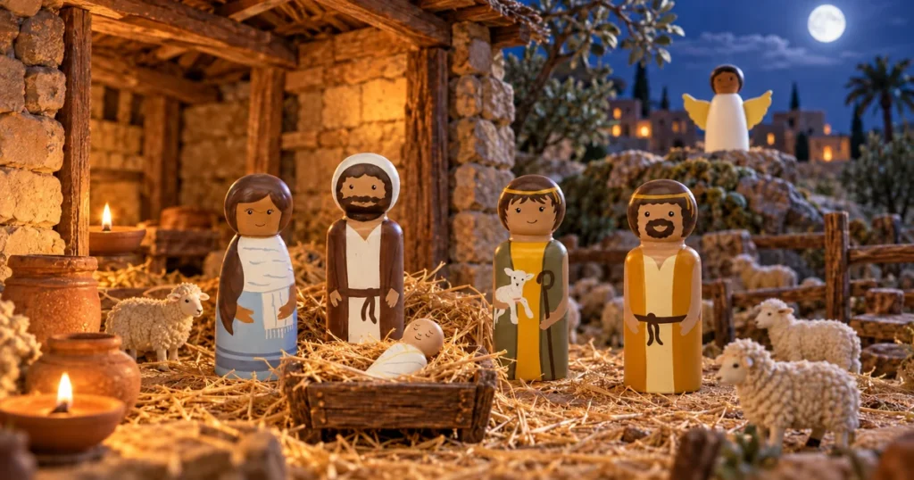 Shepherds visit Jesus – Luke 2:8–20