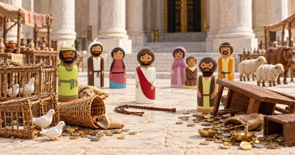 Jesus clears the temple – John 2:13–22