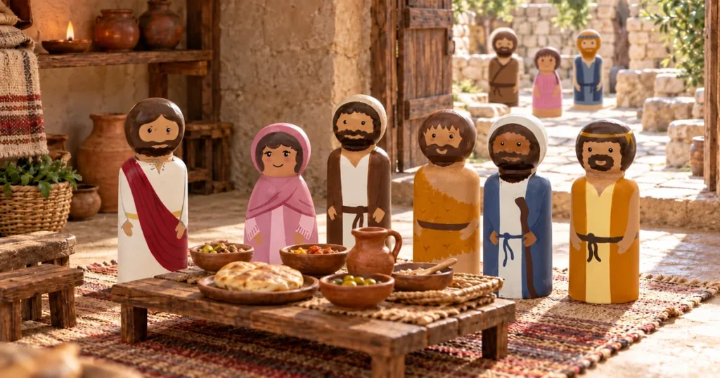 Jesus heals Peter's mother-in-law – Mark 1:29–34; Matthew 8:14–17; Luke 4:38–41