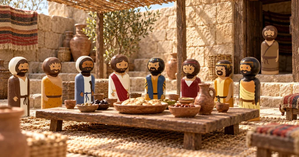 Jesus calls Matthew – Matthew 9:9–13; Mark 2:13–17; Luke 5:27–32