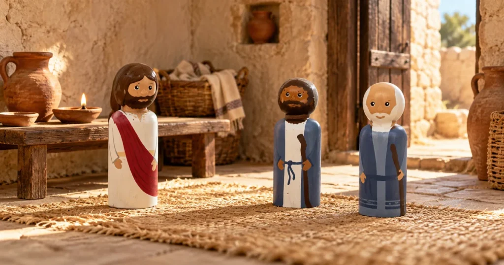Jesus heals two blind men – Matthew 9:27–31