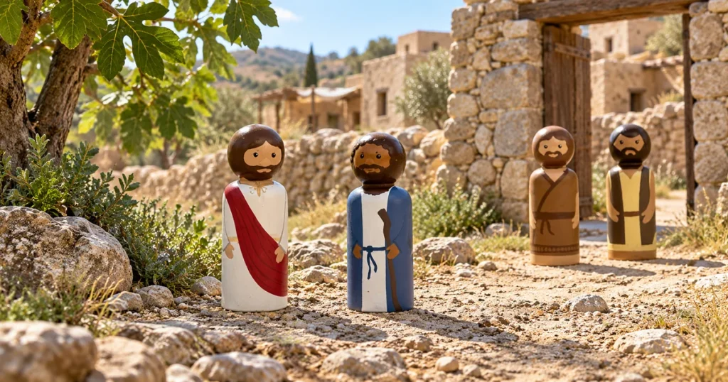 Jesus heals a blind man at Bethsaida – Mark 8:22–26
