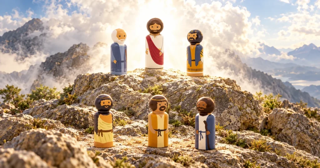The Transfiguration – Matthew 17:1–13; Mark 9:2–13; Luke 9:28–36