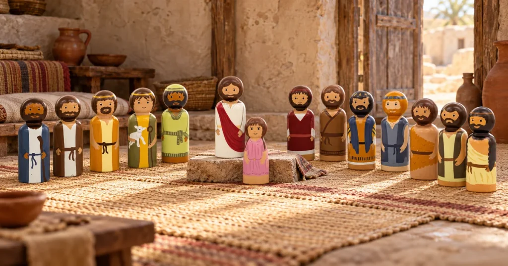 Jesus welcomes a child – Mark 9:33–37; Matthew 18:1–5; Luke 9:46–48