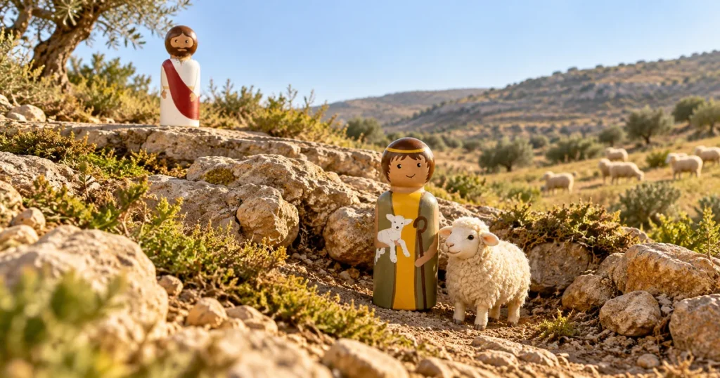 Parable of the lost sheep – Luke 15:1–7; Matthew 18:12–14
