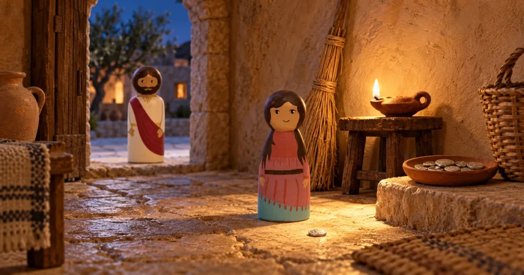 Parable of the lost coin – Luke 15:8–10
