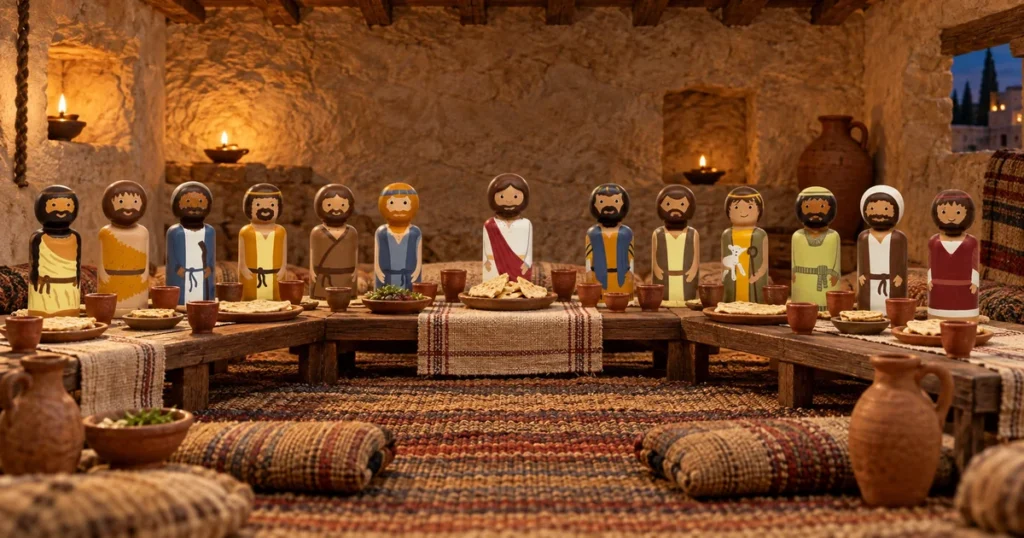 The Last Supper – Matthew 26:17–30; Mark 14:12–26; Luke 22:7–23